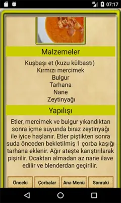 Bebeklere Çorbalar android App screenshot 0