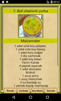 Bebeklere Çorbalar android App screenshot 1