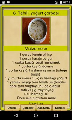 Bebeklere Çorbalar android App screenshot 2